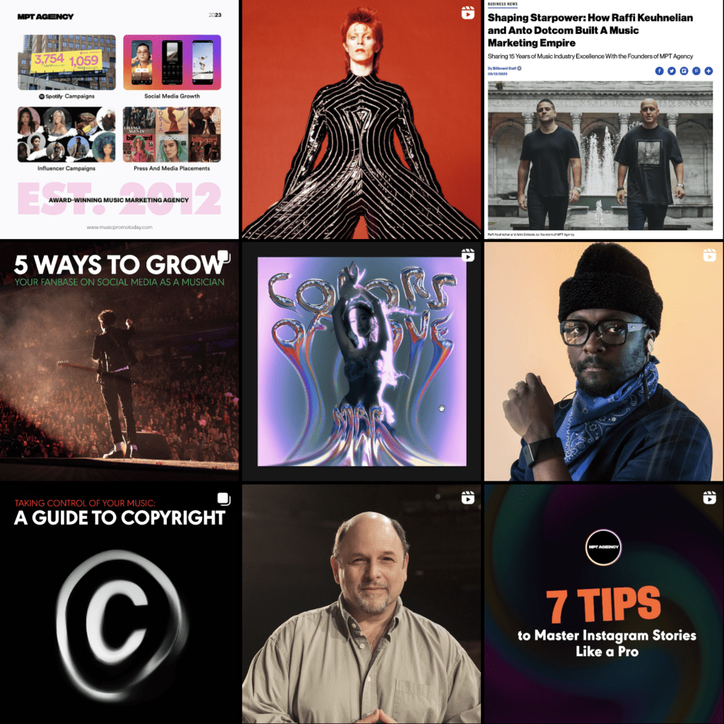 Music marketing strategy and social media promotion